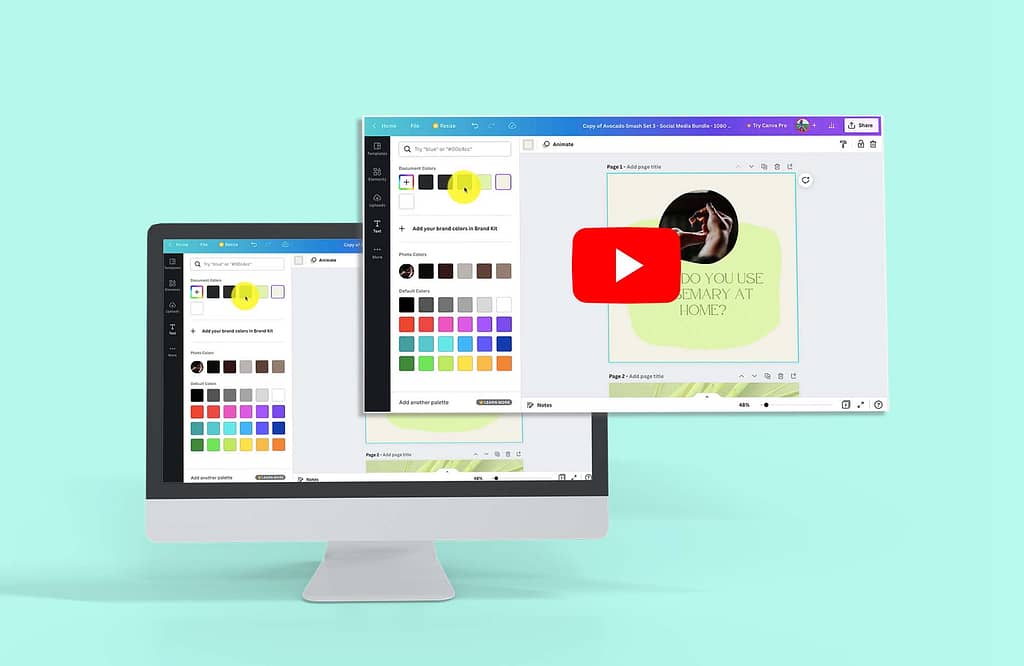 Create Your Own doTERRA Graphics to Attract New Customers & Builders 1 Canva Tutorials for doTERRA Wellness Advocates