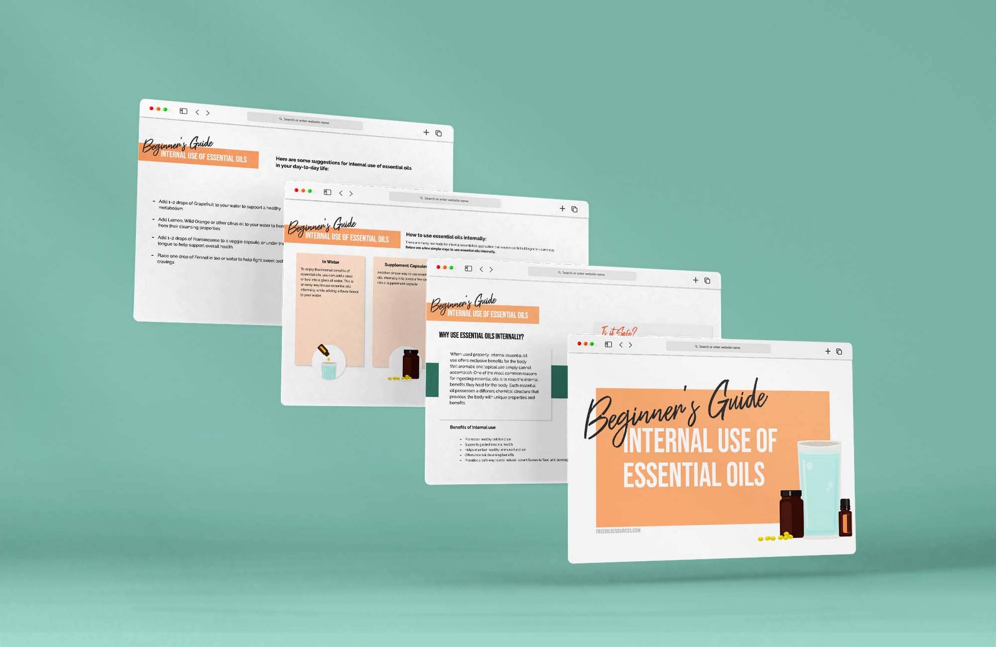 Beginner’s Guide- Internal Use of Essential Oils – Thumbnail Free Essential Oil Resources doTERRA